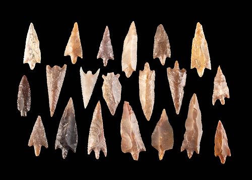 20 NEOLITHIC MAURITANIAN STONE