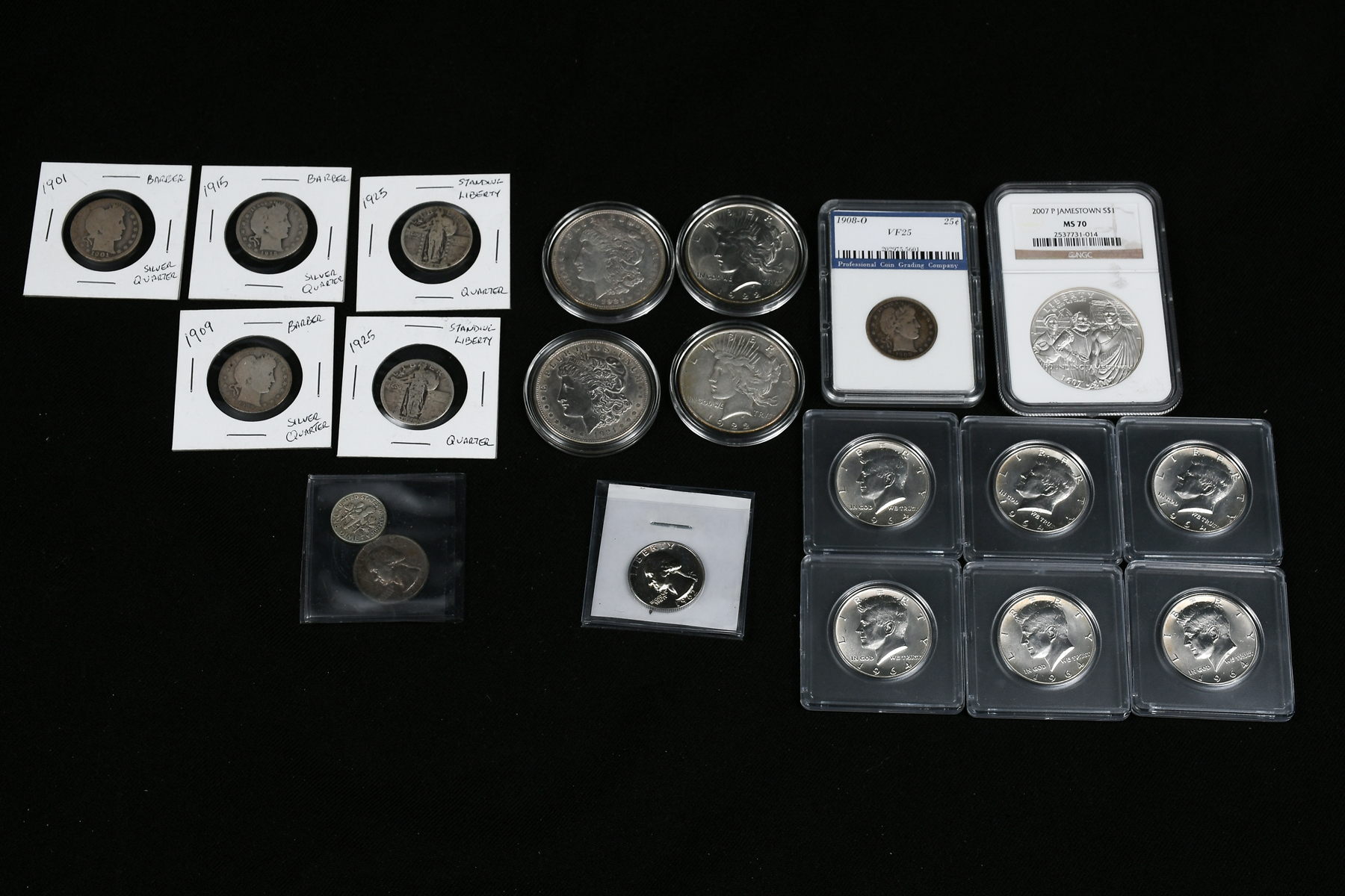 20 PC. U.S. MINT SILVER COIN