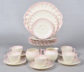 (20) Pcs Belleek Limpet dinner