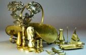 (20) Pcs. Brass Items Includin