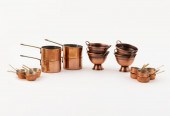 20 PCS COPPER KITCHEN MEASURIN