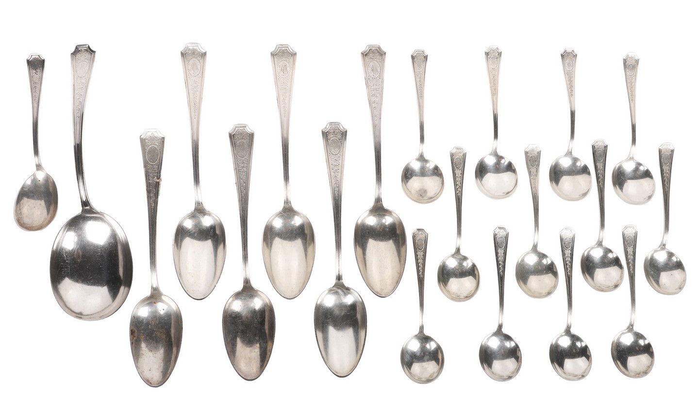 (20) Pcs JE Caldwell sterling