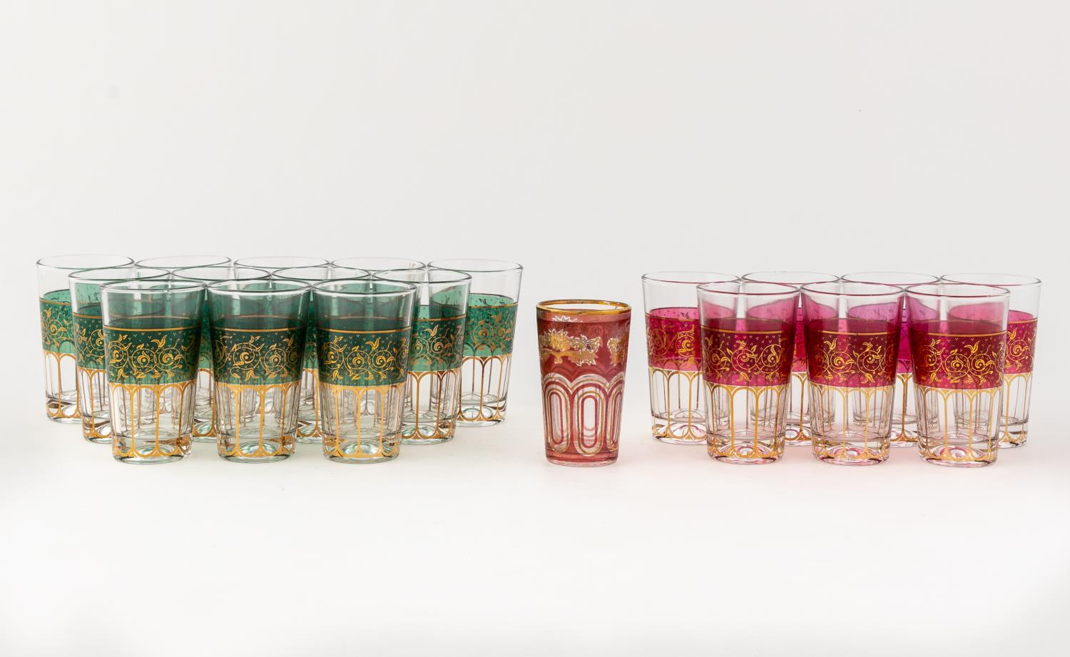 20 PCS, M. MISSARY PARIS GILT JUICE