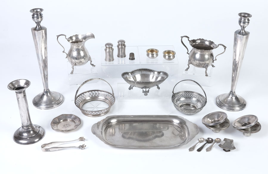 20 PIECE COLLECTION STERLING SILVER