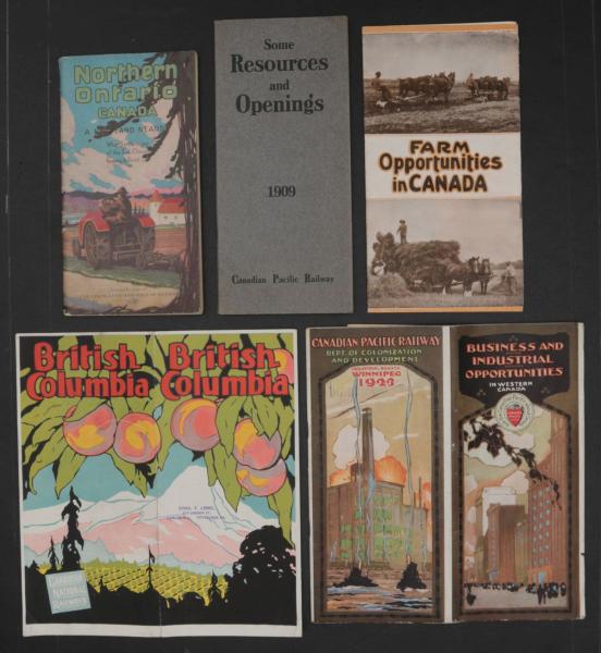 20 PIECES 1920S CANADIAN RR