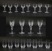 20 PIECES CRYSTAL STEMWARE INC