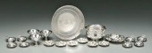 20 pieces sterling hollowware: