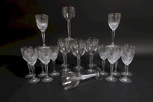 20 PIECES WATERFORD STEMWARE -