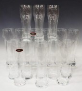(20) RIEDEL COLORLESS PILSNER