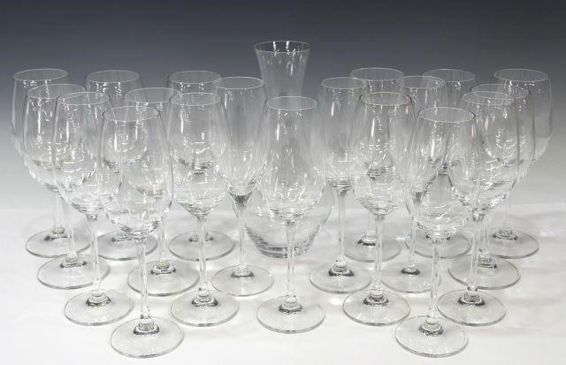 (20) RIEDEL GLASS WINE STEMWARE &
