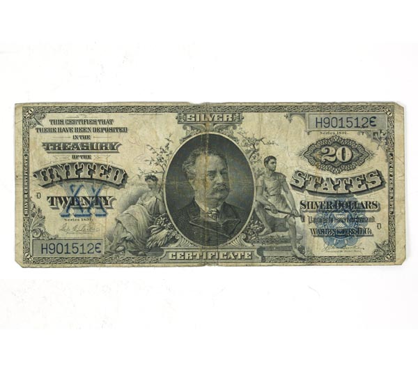 $20 Silver Certificate Series of