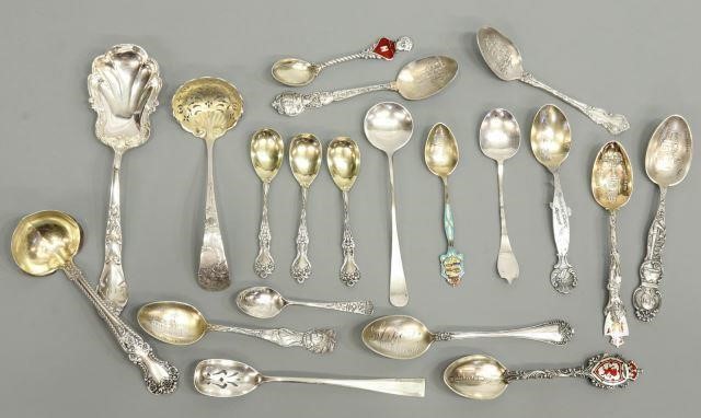 (20) STERLING FLATWARE, GORHAM,