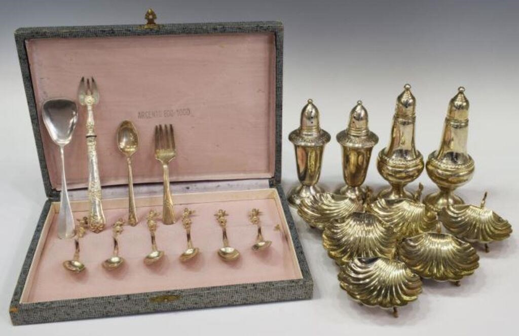 (20) STERLING & OTHER TABLEWARE