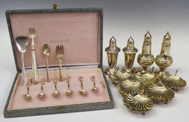 (20) STERLING & OTHER TABLEWARE