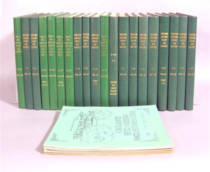 20 vols.  Tredyffrin Easttown