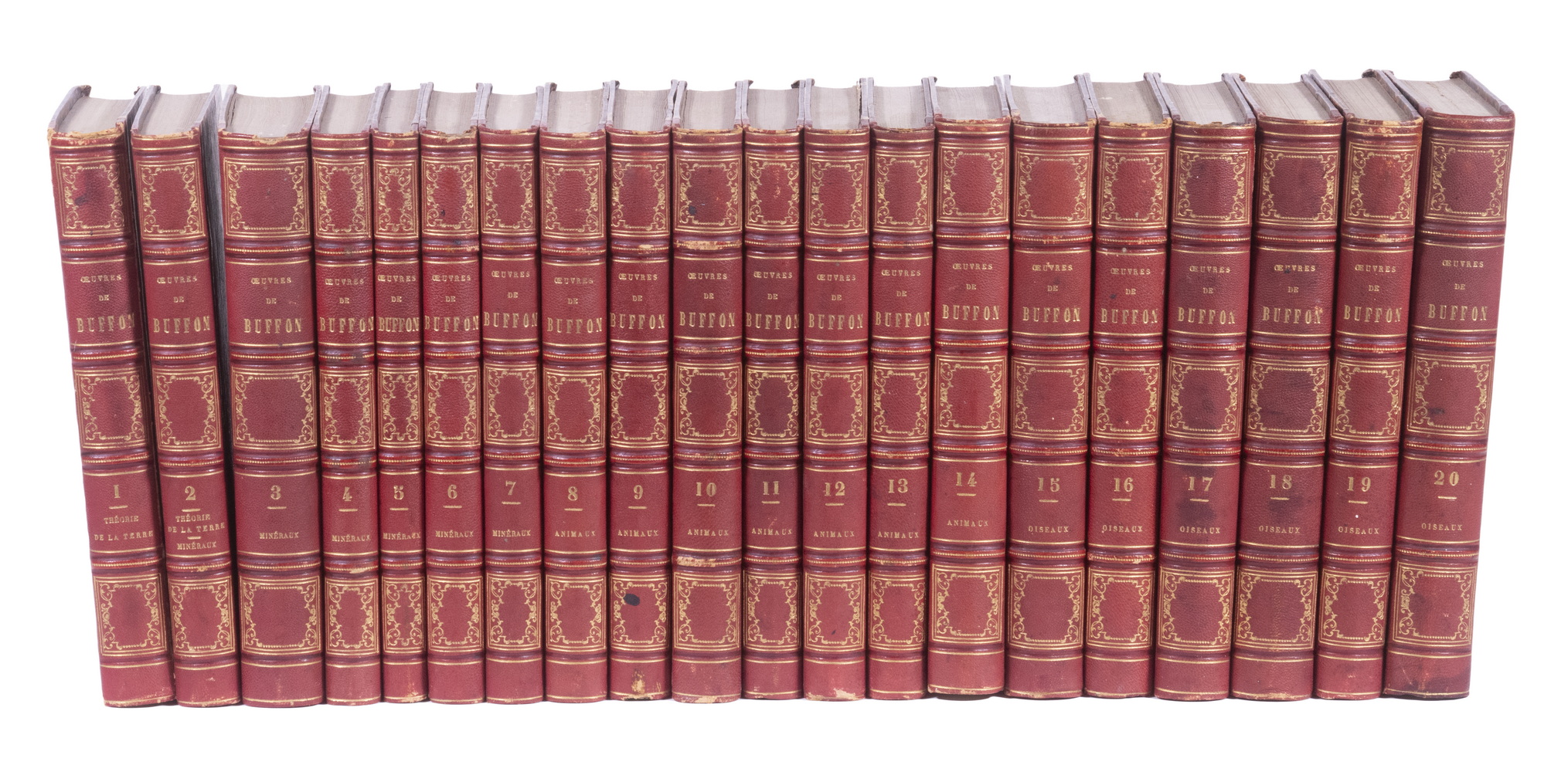 (20)-VOLUME SET OF COMTE DE
