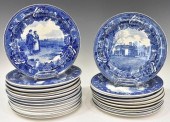 (20) WEDGWOOD B&W TRANSFERWARE