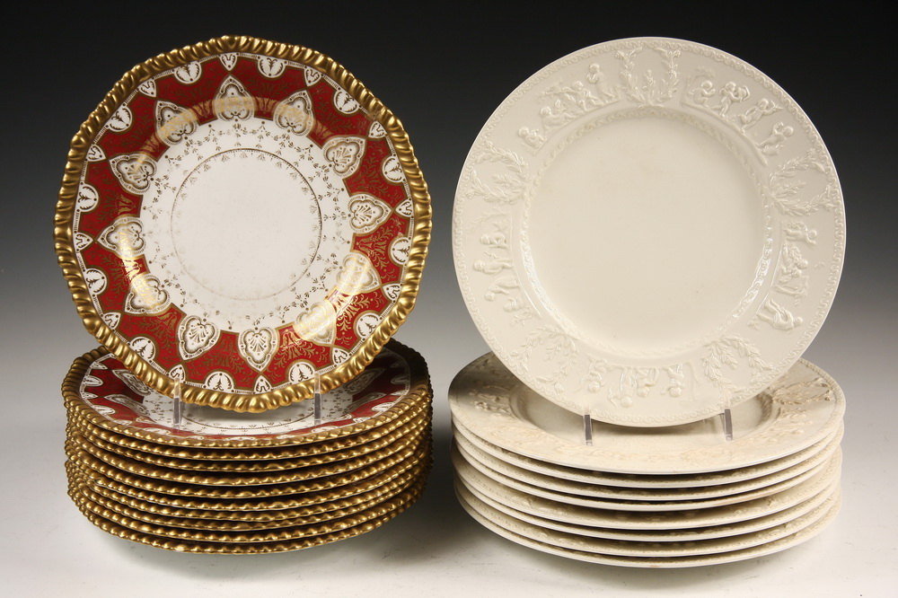 (20) WEDGWOOD PLATES IN SETS OF (9)