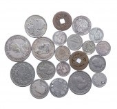 20 WORLD COINS, MOSTLY SILVER