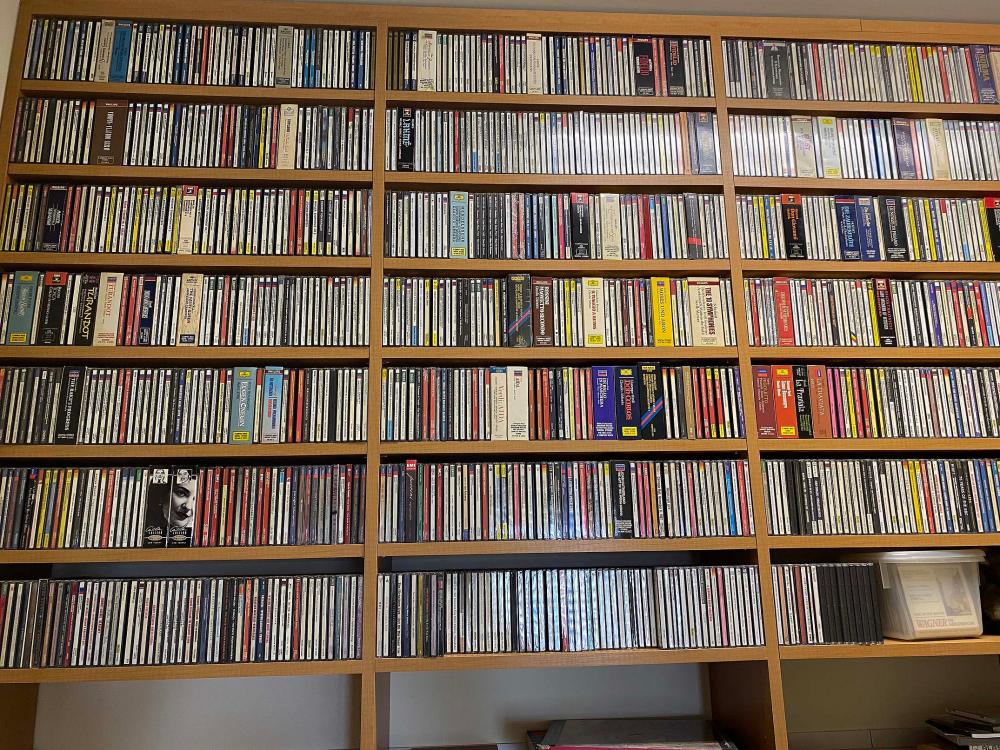 200 CD'S OF CLASSICAL MUSIC, OPERA,