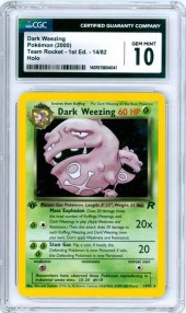 2000 POKEMON ROCKET 1ST ED. DA