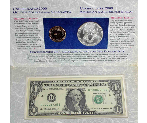2000 US Millennium Coinage &