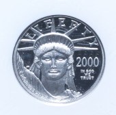 2000-W 1/10TH OZ PLATINUM EAGL