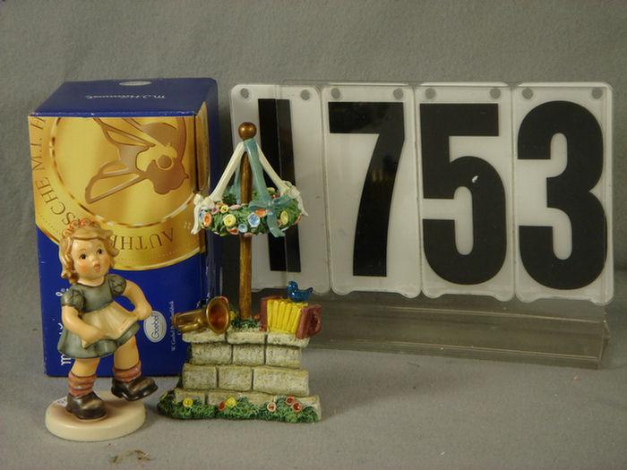 2001 MJ Hummel by Goebel, 2 piece