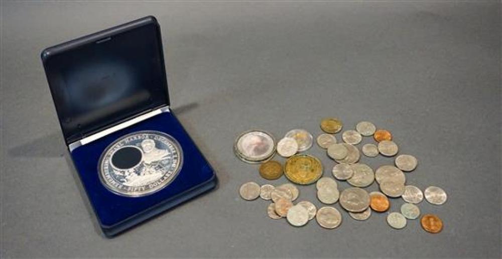 2001 REPUBLIC OF LIBERIA $50 COIN