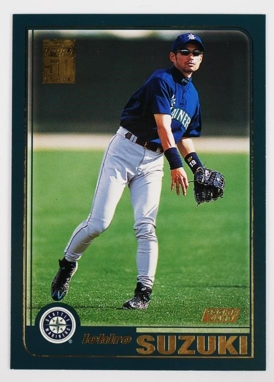 2001 TOPPS ICHIRO SUZUKI RC