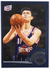 2002 TOPPS CHROME YAO MING CHI