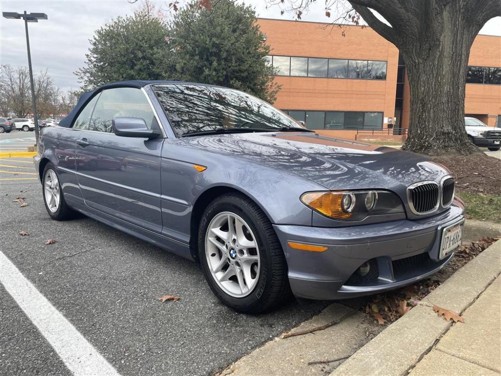 2004 BMW 325CI CONVERTIBLE COUPE,