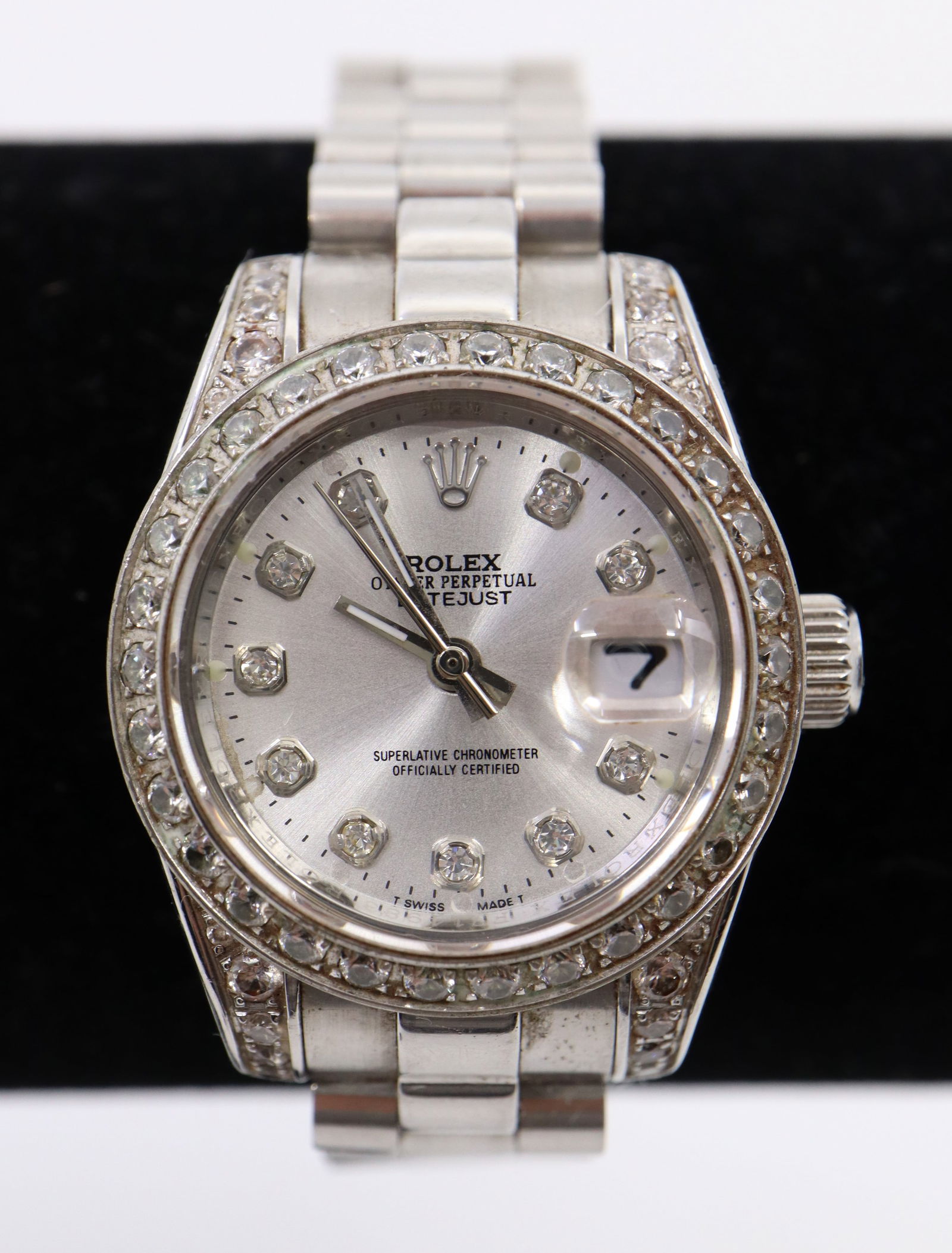 2004 LADIES ROLEX OYSTER DIAMOND