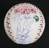 2004 MLB ALL STAR GAME SIGNED