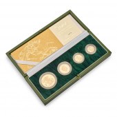 2004 UK GOLD PROOF FOUR-COIN S