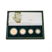 2005 A GOLD PROOF FOUR COIN SO