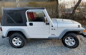 2006 GRAY JEEP WRANGLER X WITH