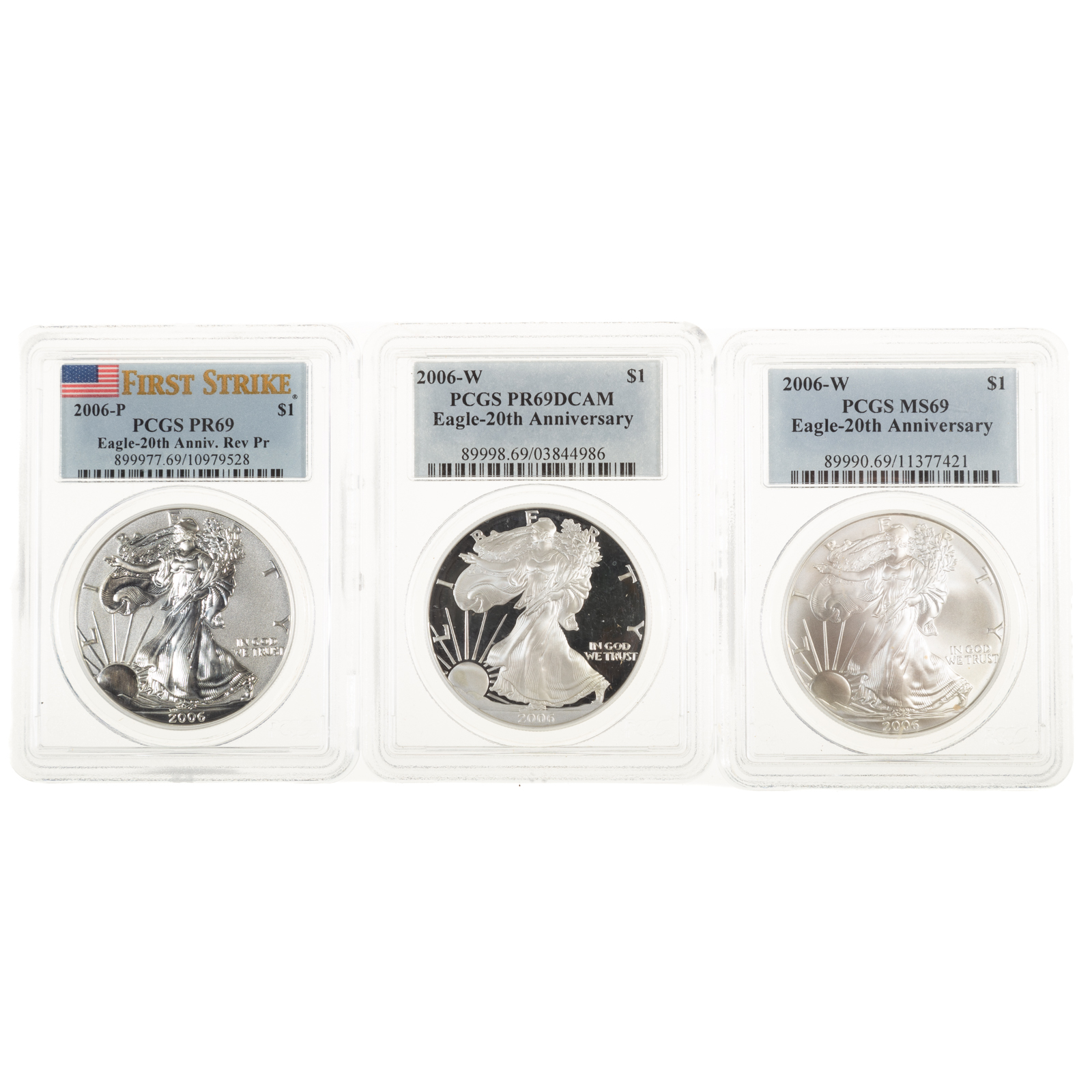 2006 SILVER EAGLE 20TH