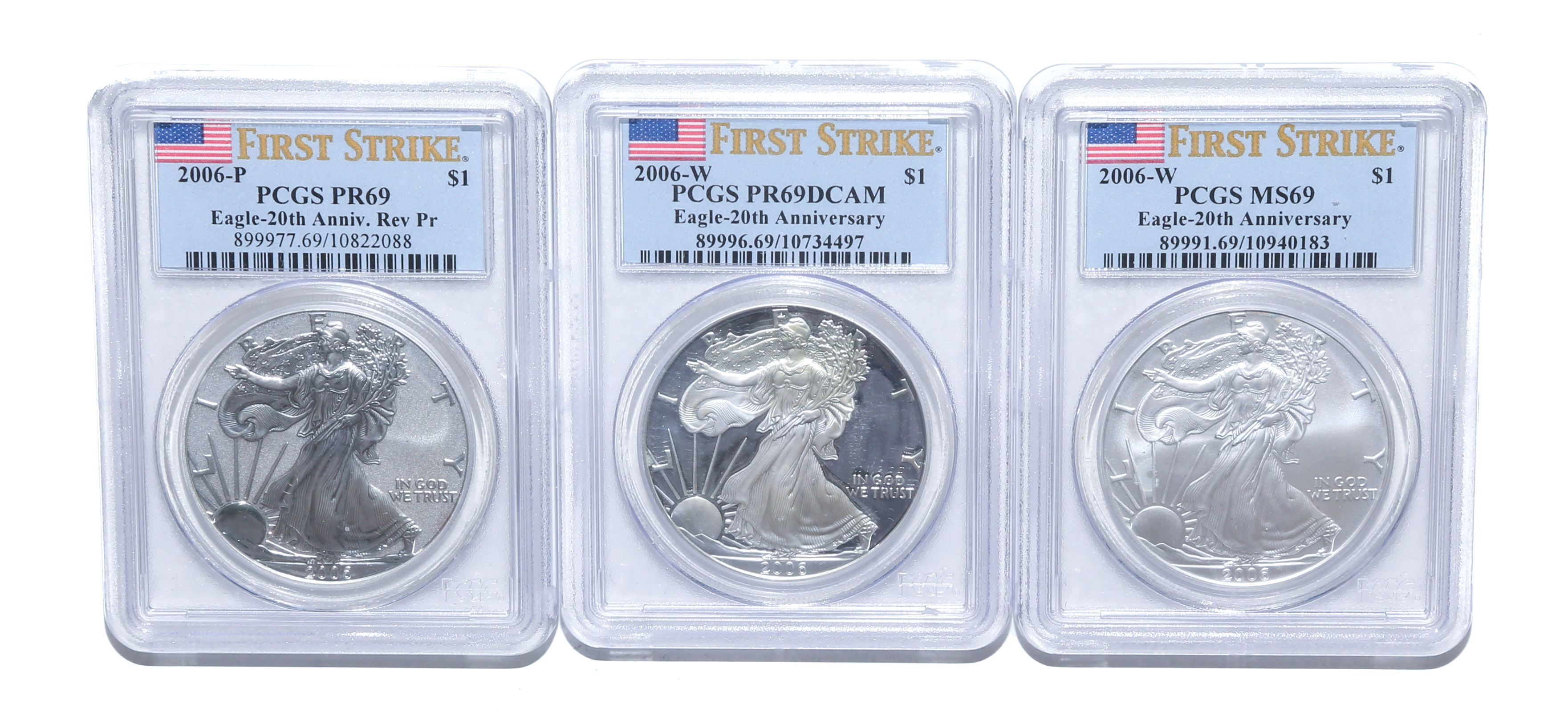 2006 THREE-COIN 20TH ANNIVERSARY