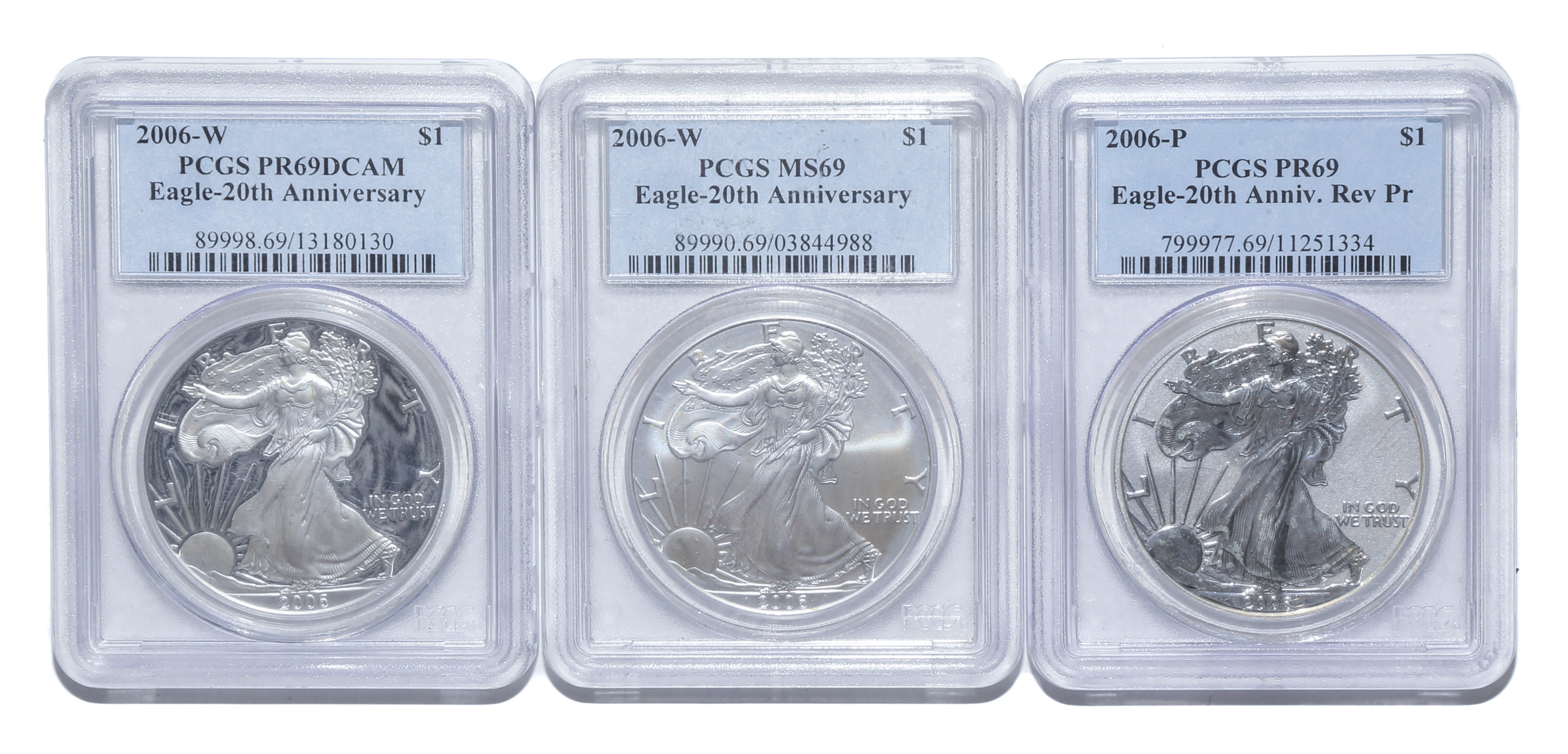 2006 THREE-COIN 20TH ANNIVERSARY