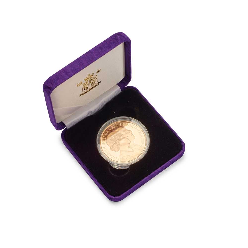2007 A GOLD PROOF CROWN, DIAMOND
