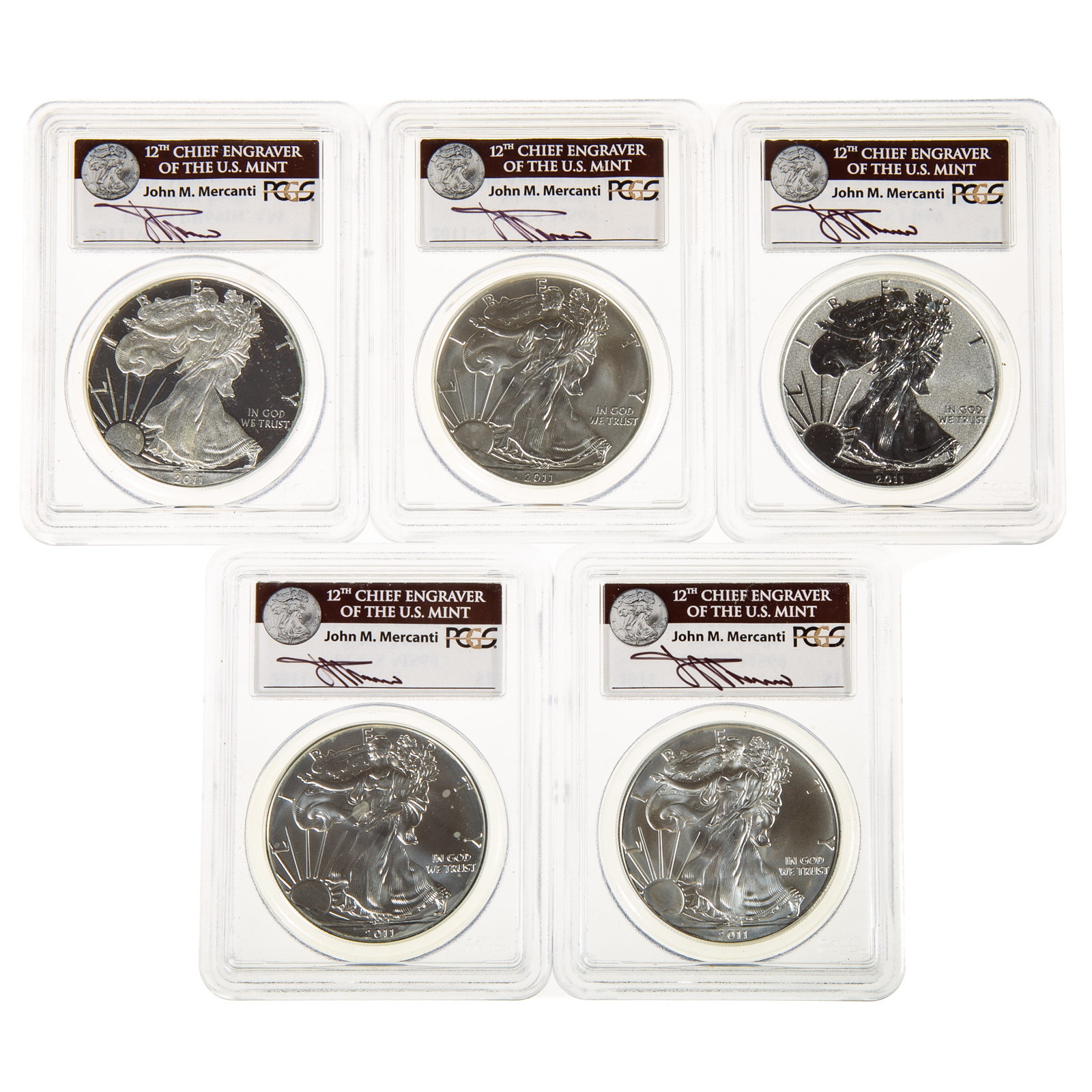 2011 25TH ANNIVERSARY SILVER