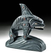2012 HAIDA ARGILLITE & ABALONE
