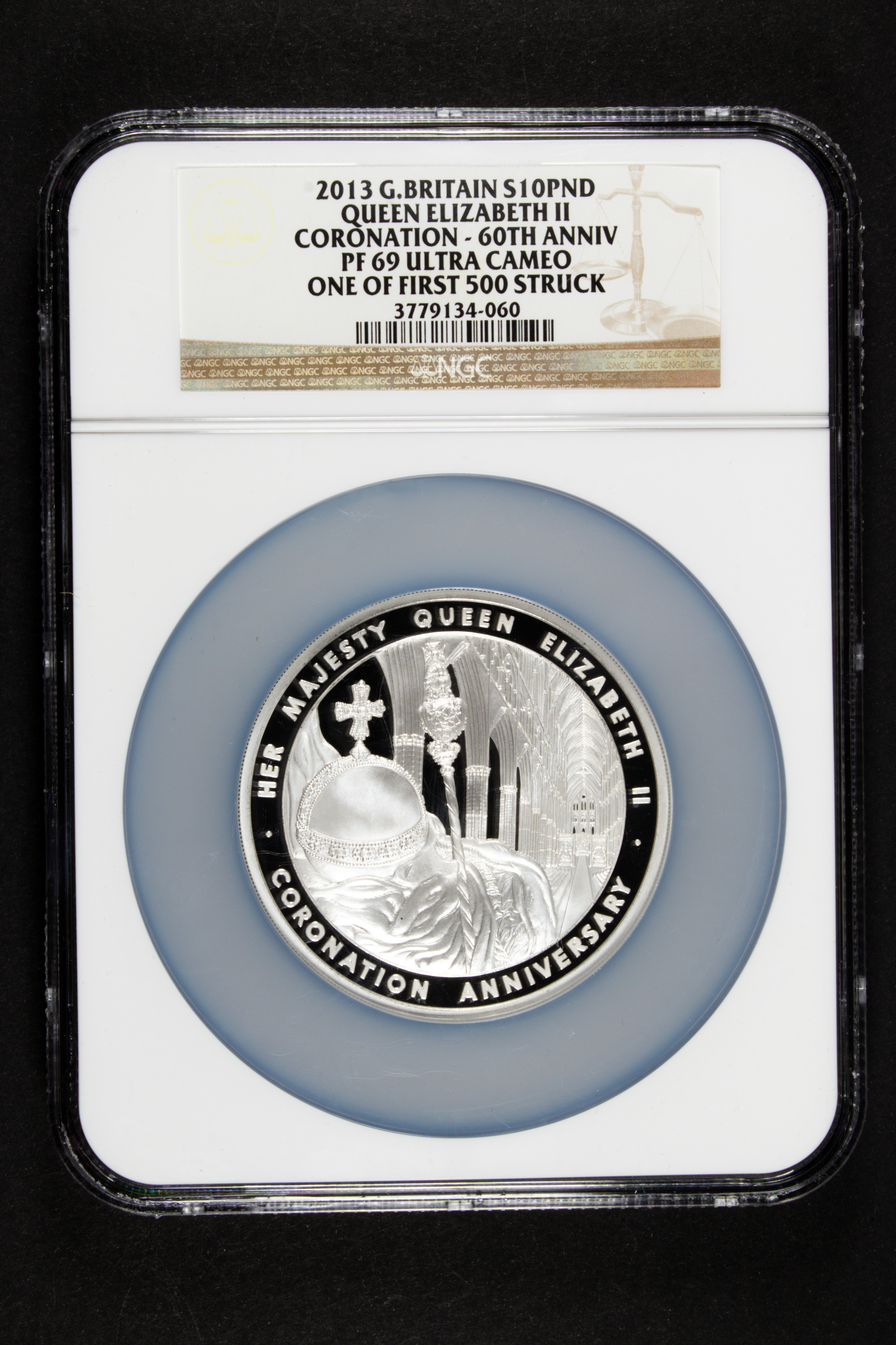 2013 GREAT BRITIAN SILVER 10P