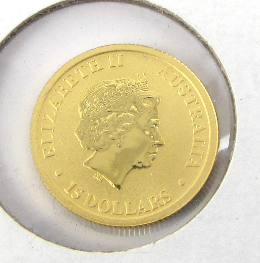 2018 AUSTRALIAN KANGAROO GOLD COIN,