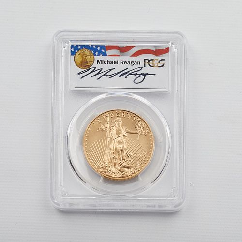 2019 GOLD EAGLE $50 SP70 FIRST