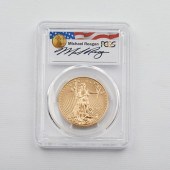 2019 GOLD EAGLE $50 SP70 FIRST