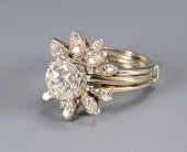 2.02 CARAT DIAMOND RING WITH G