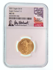 2021 GOLD EAGLE NGC MS70 SIGNE