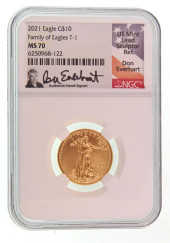 2021 GOLD EAGLE NGC MS70 SIGNE